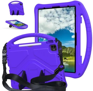 YRH Kids Case for iPad Air 13-in. M4/M3/M2 (2026/2025/2024), for iPad Pro 13-in. M5/M4 (2026/2024), with Strap Handle Stand, Purple YRH Kids Case for iPad Air 13-in. M4/M3/M2 (2026/2025/2024), for iPad Pro 13-in. M5/M4 (2026/2024), with Strap Handle Stand, Purple
