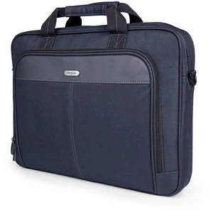 Targus 15-16 Inch Classic Slim Laptop Bag, Blue - Ergonomic Briefcase and Messenger Bag - Spacious Foam Padded Laptop Bag for 16" Laptops and Under (TCT027US) Targus 15-16 Inch Classic Slim Laptop Bag, Blue - Ergonomic Briefcase and Messenger Bag - Spacious Foam Padded Laptop Bag for 16" Laptops and Under (TCT027US)