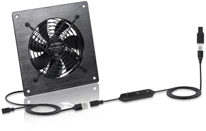 xiaoqijia USB 120MM Cabinet Fan 5V Quiet Cooling Fan DC 12V IPX5 Waterproof Fan System 6" with 10 Speed Control, for Home Theater AV Cabinet,Server Cabinet,Dog kennels,Greenhouse Cooling xiaoqijia USB 120MM Cabinet Fan 5V Quiet Cooling Fan DC 12V IPX5 Waterproof Fan System 6" with 10 Speed Control, for Home Theater AV Cabinet,Server Cabinet,Dog kennels,Greenhouse Cooling