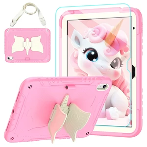 TOMORRY for iPad (A16) 11th Generation 11 Inch 2025/iPad 10th Generation Case 10.9 Inch 2022 with Tempered Glass Screen Protector,Unicorn Stand,Shoulder Strap,for iPad 10 Case Kids Girls (Light Pink) TOMORRY for iPad (A16) 11th Generation 11 Inch 2025/iPad 10th Generation Case 10.9 Inch 2022 with Tempered Glass Screen Protector,Unicorn Stand,Shoulder Strap,for iPad 10 Case Kids Girls (Light Pink)