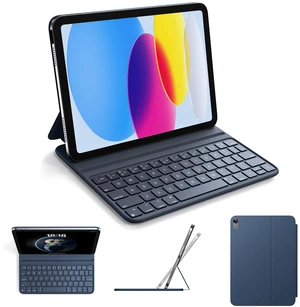 HOU Smart Folio Keyboard Case for iPad A16 and iPad 10th Generation HOU Smart Folio Keyboard Case for iPad A16 and iPad 10th Generation