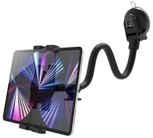 YOOZ Dashboard Windshield Car Tablet Mount - 13 inch Flexible Gooseneck Arm YOOZ Dashboard Windshield Car Tablet Mount - 13 inch Flexible Gooseneck Arm