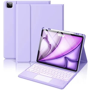 Hamile for iPad Air 13-inch & Pro 12.9 Case with Keyboard - 7-Color Backlit Hamile for iPad Air 13-inch & Pro 12.9 Case with Keyboard - 7-Color Backlit