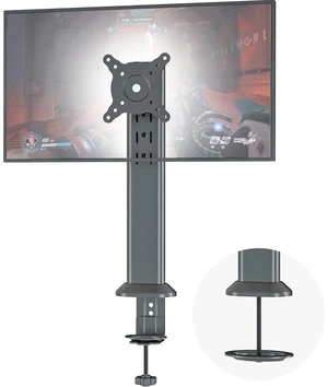 HEMUDU Single Desk Monitor Arm Mount Stand Fit for 13 inch to 32 inch Flat Curved Computer Screen with Swivel, Height Adjustable, Rotation,Holds up to 77lbs, Black HEMUDU Single Desk Monitor Arm Mount Stand Fit for 13 inch to 32 inch Flat Curved Computer Screen with Swivel, Height Adjustable, Rotation,Holds up to 77lbs, Black