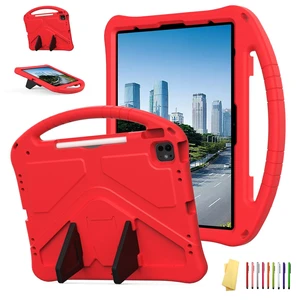 UUcovers Kids Case for iPad Air 13 inch M4/M3/M2 & iPad Pro 13 inch M5/M4 (2025/2024) & iPad Pro 12.9 inch Cover 6th/5th/4th/3rd Generation (2022/2021/2020/2018) with Stand/Handle/Pencil Holder, Red UUcovers Kids Case for iPad Air 13 inch M4/M3/M2 & iPad Pro 13 inch M5/M4 (2025/2024) & iPad Pro 12.9 inch Cover 6th/5th/4th/3rd Generation (2022/2021/2020/2018) with Stand/Handle/Pencil Holder, Red
