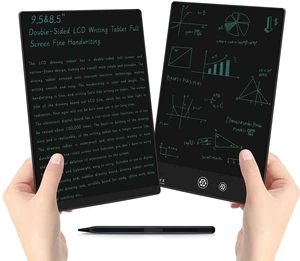 LCD Writing Tablet for Adult: Double-Sided 9.5&8in LCD Writing Tablet for Adult: Double-Sided 9.5&8in