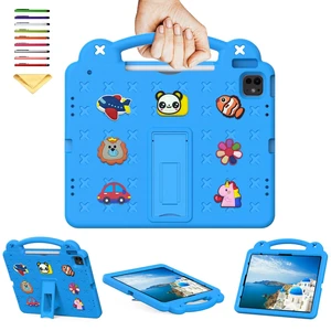 UUcovers Kids Case for iPad Air 13 inch M3 2025/M2 2024,iPad Pro 13 inch M4 2024 & iPad Pro 12.9 inch Case 6th/5th/4th/3rd Gen 2022 2021 2020 2018 with Stand/Pencil Holder/Handle, Sky Blue Bear UUcovers Kids Case for iPad Air 13 inch M3 2025/M2 2024,iPad Pro 13 inch M4 2024 & iPad Pro 12.9 inch Case 6th/5th/4th/3rd Gen 2022 2021 2020 2018 with Stand/Pencil Holder/Handle, Sky Blue Bear