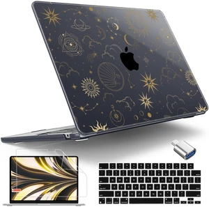 Tuiklol for M5 MacBook Air 13.6 inch Case 2026 2025 2024 2022 Release M4 M3 M2 Chip Model A3449 A3240 A3113 A2681, Plastic Hard Shell Cover for with Touch ID, Astrology Tuiklol for M5 MacBook Air 13.6 inch Case 2026 2025 2024 2022 Release M4 M3 M2 Chip Model A3449 A3240 A3113 A2681, Plastic Hard Shell Cover for with Touch ID, Astrology