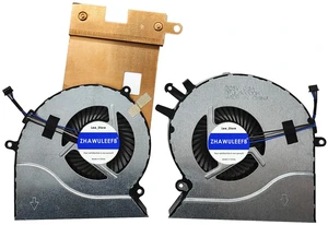 ZHAWULEEFB Replacement New CPU+GPU Cooling Fan for HP Omen 17.3" 17-an 17-an120nr 17-AN010CA 17-AN012DX 17-AN013TX TPN-Q195 Series 931576-001 931577-001 DC5V 0.5A Fan ZHAWULEEFB Replacement New CPU+GPU Cooling Fan for HP Omen 17.3" 17-an 17-an120nr 17-AN010CA 17-AN012DX 17-AN013TX TPN-Q195 Series 931576-001 931577-001 DC5V 0.5A Fan
