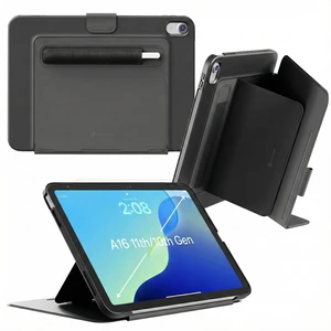 Proper iPad Case 10th & 11th Generation (A16) with Dual Pencil Holder - Secure Pouch + Magnetic Side - 10.9 Inch Folio Cover, Multi-Angle Portrait Stand & Fridge Mount Proper iPad Case 10th & 11th Generation (A16) with Dual Pencil Holder - Secure Pouch + Magnetic Side - 10.9 Inch Folio Cover, Multi-Angle Portrait Stand & Fridge Mount