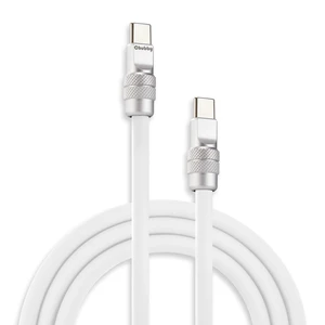 chubbycable USB C to C 240W Silicone Fast Charging Cable, White, 6.6FT chubbycable USB C to C 240W Silicone Fast Charging Cable, White, 6.6FT