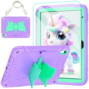 TOMORRY for iPad (A16) 11th Generation 11 Inch 2025/iPad 10th Generation Case 10.9 Inch 2022 with Tempered Glass Screen Protector,Unicorn Stand,Shoulder Strap,for iPad 10 Case Kids Girls (Purple) TOMORRY for iPad (A16) 11th Generation 11 Inch 2025/iPad 10th Generation Case 10.9 Inch 2022 with Tempered Glass Screen Protector,Unicorn Stand,Shoulder Strap,for iPad 10 Case Kids Girls (Purple)