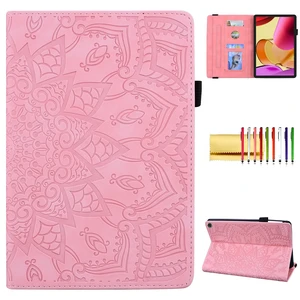 Case for Fire Max 11 (2023), Techcircle Stylish Mandala Embossed PU Leather Folio Stand Soft TPU Back Cover Slim Lightweight Elastic Band Protective Case with Pen Holder & Card Slots, Pink Case for Fire Max 11 (2023), Techcircle Stylish Mandala Embossed PU Leather Folio Stand Soft TPU Back Cover Slim Lightweight Elastic Band Protective Case with Pen Holder & Card Slots, Pink