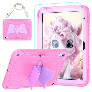 TOMORRY for iPad (A16) 11th Generation 11 Inch 2025/iPad 10th Generation Case 10.9 Inch 2022 with Tempered Glass Screen Protector,Unicorn Stand,Shoulder Strap,for iPad 10 Case Kids Girls (Pink) TOMORRY for iPad (A16) 11th Generation 11 Inch 2025/iPad 10th Generation Case 10.9 Inch 2022 with Tempered Glass Screen Protector,Unicorn Stand,Shoulder Strap,for iPad 10 Case Kids Girls (Pink)
