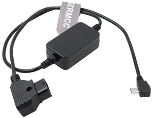 SZRMCC Nucleus Nano Follow Focus Motor or Handwheel Right Angle Micro USB 5V Regulated to D-Tap Power Cable for Tilta SZRMCC Nucleus Nano Follow Focus Motor or Handwheel Right Angle Micro USB 5V Regulated to D-Tap Power Cable for Tilta