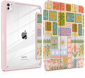 Loyrina Case for iPad Pro 13 inch M5 2025 /M4 2024, Flower Patchwork Loyrina Case for iPad Pro 13 inch M5 2025 /M4 2024, Flower Patchwork