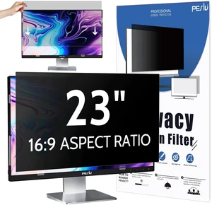 Peslv Computer Privacy Screen 23 Inch for 16:9 Widescreen Monitor, Removable 23inch Anti Blue Light Anti Glare Monitor Privacy Filter Shield Peslv Computer Privacy Screen 23 Inch for 16:9 Widescreen Monitor, Removable 23inch Anti Blue Light Anti Glare Monitor Privacy Filter Shield
