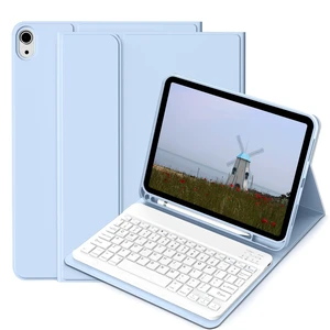 BQDIYOO Keyboard Case for iPad 11th Generation (A16), 10th Gen, Blue BQDIYOO Keyboard Case for iPad 11th Generation (A16), 10th Gen, Blue