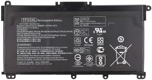 Vvsialeek TF03XL 41.9Wh Laptop Battery Compatible with HP Pavilion 15-CC 15-CC023CL CC050WM 17-AR050WM 15-CK 15-CK0XX 17-AR 17-AR050WM 17-AR007CA 14-BF 14-BF040WM 14-BK000 HSTNN-IB7Y Vvsialeek TF03XL 41.9Wh Laptop Battery Compatible with HP Pavilion 15-CC 15-CC023CL CC050WM 17-AR050WM 15-CK 15-CK0XX 17-AR 17-AR050WM 17-AR007CA 14-BF 14-BF040WM 14-BK000 HSTNN-IB7Y