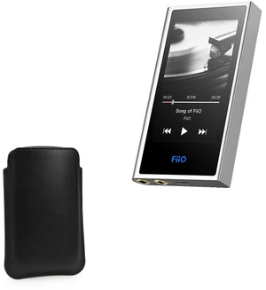 BoxWave Case Compatible with FiiO M9 - Genuine Leather Pouch, Slim Real Leather Luxury Lightweight Pocket for FiiO M9 - Nero Black BoxWave Case Compatible with FiiO M9 - Genuine Leather Pouch, Slim Real Leather Luxury Lightweight Pocket for FiiO M9 - Nero Black