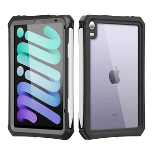 MRUOZRUI Waterproof Case Compatible with iPad mini 7&6 6th Generation 8.3 Inch, Full Body Heavy Duty Protection with Built-in Screen Protector, Pencil Holder, Strap, Shockproof Tablet Case MRUOZRUI Waterproof Case Compatible with iPad mini 7&6 6th Generation 8.3 Inch, Full Body Heavy Duty Protection with Built-in Screen Protector, Pencil Holder, Strap, Shockproof Tablet Case