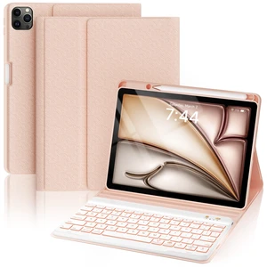 Keyboard Case for iPad Air 5th/4th Pro 11 inch, 7-Color Backlit Detachable Wireless Keyboard Case with Pencil Holder, Stand Folio Cover for Gen 2020/2022, Pro 4th/3rd/2nd/1st Gen Keyboard Case for iPad Air 5th/4th Pro 11 inch, 7-Color Backlit Detachable Wireless Keyboard Case with Pencil Holder, Stand Folio Cover for Gen 2020/2022, Pro 4th/3rd/2nd/1st Gen
