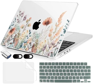 MecBevia Compatible with MacBook Pro 14 inch Case M5 M4 M3 M2 M1 2026-2021 MecBevia Compatible with MacBook Pro 14 inch Case M5 M4 M3 M2 M1 2026-2021