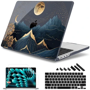 May Chen for 2026 MacBook Pro 14-inch M5 M4 M3 M2 M1 Pro/Max Chip, Release 2026 2025-2021, Model A3427 A3426 A3434 A3112 A3401 A3185, Plastic Hard Shell with Keyboard Cover, Starry Mountain May Chen for 2026 MacBook Pro 14-inch M5 M4 M3 M2 M1 Pro/Max Chip, Release 2026 2025-2021, Model A3427 A3426 A3434 A3112 A3401 A3185, Plastic Hard Shell with Keyboard Cover, Starry Mountain