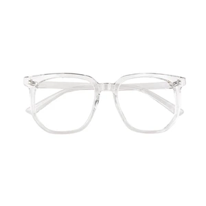 Optifine Oversized Square Reading Glasses for Women Men Blue Light Blocking Eyeglasses Frame Cute Comfortable Clear Optifine Oversized Square Reading Glasses for Women Men Blue Light Blocking Eyeglasses Frame Cute Comfortable Clear