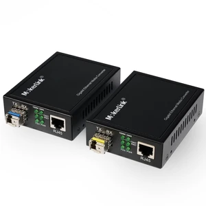 MokerLink Gigabit SFP to RJ45 Converter, A Pair 2 Pack BIDI-Mode Fiber to Ethernet Media Converter, 10/100/1000Mbps RJ45 Port, 1000Base-BIDI SFP Module 1310TX/1550RX up to 20KM MokerLink Gigabit SFP to RJ45 Converter, A Pair 2 Pack BIDI-Mode Fiber to Ethernet Media Converter, 10/100/1000Mbps RJ45 Port, 1000Base-BIDI SFP Module 1310TX/1550RX up to 20KM