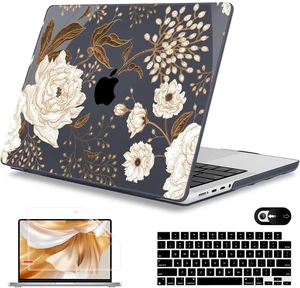 Mektron Case for 2026 M5 MacBook Pro 16 inch A3429 A3428 M4 A3403 A3186 M3 A2991 M2 A2780 M1 A2485 (2021-2025) Pro/Max with Liquid Retina XDR, Hard Shell Plastic Laptop Cover, Peonies Roses Mektron Case for 2026 M5 MacBook Pro 16 inch A3429 A3428 M4 A3403 A3186 M3 A2991 M2 A2780 M1 A2485 (2021-2025) Pro/Max with Liquid Retina XDR, Hard Shell Plastic Laptop Cover, Peonies Roses