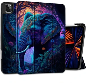 MEEgoodo Case for iPad Pro 12.9 Case M2 6th/5th/4th/3rd Generation 2022 2021 2020 2018, Protective Tablet Cover with Soft Back Shell for Kids, Elephants MEEgoodo Case for iPad Pro 12.9 Case M2 6th/5th/4th/3rd Generation 2022 2021 2020 2018, Protective Tablet Cover with Soft Back Shell for Kids, Elephants