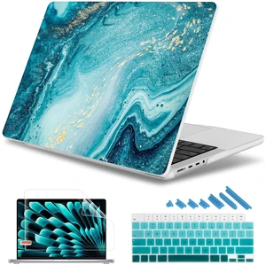 May Chen for 2026 MacBook Pro 14-inch M5 M4 M3 M2 M1 Pro/Max Chip, Release 2026 2025-2021, Model A3427 A3426 A3434 A3112 A3401 A3185, Plastic Hard Shell with Keyboard Cover, Blue Marble May Chen for 2026 MacBook Pro 14-inch M5 M4 M3 M2 M1 Pro/Max Chip, Release 2026 2025-2021, Model A3427 A3426 A3434 A3112 A3401 A3185, Plastic Hard Shell with Keyboard Cover, Blue Marble