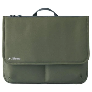 LIHIT LAB Laptop Sleeve with Pockets, 14.2 x 1 x 11.5, Army Green (A7768-22) LIHIT LAB Laptop Sleeve with Pockets, 14.2 x 1 x 11.5, Army Green (A7768-22)