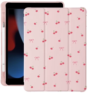 Cute Kawaii Cherry Bow for iPad Air5/Air4 Case 10.9 Inch 2022/2020 Cute Kawaii Cherry Bow for iPad Air5/Air4 Case 10.9 Inch 2022/2020