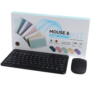 Bluetooth Keyboard and Mouse Combo for iPad - 9.72" Rechargeable Wireless Keyboard & Mouse, Type-C Charging, Perfect for On-The-Go Professionals(Black) Bluetooth Keyboard and Mouse Combo for iPad - 9.72" Rechargeable Wireless Keyboard & Mouse, Type-C Charging, Perfect for On-The-Go Professionals(Black)