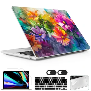 Lepeoac for 2026 MacBook Air 13-inch Laptop Case M5 2026 M4 2025 M3 2024 M2 2022 Release Model A3449 A3240 A3113 A2681, Hard Shell Cover for MacBook Air 13.6 inchh, Multicolored Flowers Lepeoac for 2026 MacBook Air 13-inch Laptop Case M5 2026 M4 2025 M3 2024 M2 2022 Release Model A3449 A3240 A3113 A2681, Hard Shell Cover for MacBook Air 13.6 inchh, Multicolored Flowers