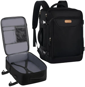JCDOBEST Carry on Backpack, Flight Approved Travel Backpack TSA 15.6 Inch Anti-Theft Laptop Backpack Lightweight Daypack College Weekender Overnight Bag, 16.8 * 11.4 * 7inch,Black JCDOBEST Carry on Backpack, Flight Approved Travel Backpack TSA 15.6 Inch Anti-Theft Laptop Backpack Lightweight Daypack College Weekender Overnight Bag, 16.8 * 11.4 * 7inch,Black