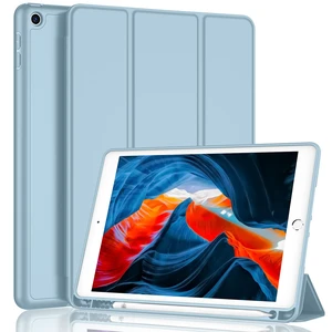 iMieet iPad 9th Generation Case 2021/iPad 8th Generation Case 2020 10.2 Inch with Pencil Holder, iPad 7th Gen 2019 Case with Soft Baby Skin Silicone Back, Auto Wake/Sleep Cover (Light Blue) iMieet iPad 9th Generation Case 2021/iPad 8th Generation Case 2020 10.2 Inch with Pencil Holder, iPad 7th Gen 2019 Case with Soft Baby Skin Silicone Back, Auto Wake/Sleep Cover (Light Blue)