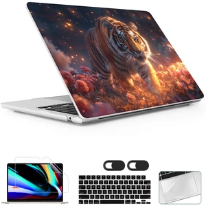 Lepeoac for 2026 MacBook Air 13-inch Laptop Case M5 2026 M4 2025 M3 2024 M2 2022 Release Model A3449 A3240 A3113 A2681, Hard Shell Cover for MacBook Air 13.6 inch, Dream Tiger Lepeoac for 2026 MacBook Air 13-inch Laptop Case M5 2026 M4 2025 M3 2024 M2 2022 Release Model A3449 A3240 A3113 A2681, Hard Shell Cover for MacBook Air 13.6 inch, Dream Tiger