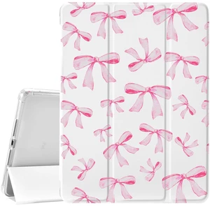 Idocolors Cute Bowknot Pad Case for 10.9 Inch iPad 2022/2025, Clear TPU Smart Stand Back Cover with Pencil Holder, for iPad 10th/11th Generation Auto Wake/Sleep Shockproof Protective Case Idocolors Cute Bowknot Pad Case for 10.9 Inch iPad 2022/2025, Clear TPU Smart Stand Back Cover with Pencil Holder, for iPad 10th/11th Generation Auto Wake/Sleep Shockproof Protective Case
