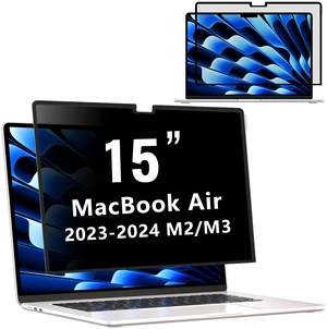 Removable Privacy Screen for MacBook Air 15 inch (2023-2026, M2,M3,M4,M5) Removable Privacy Screen for MacBook Air 15 inch (2023-2026, M2,M3,M4,M5)