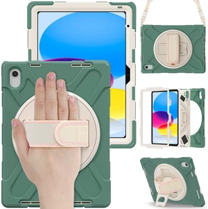 ZenRich Shockproof Case for iPad (A16) 11th/10th Generation, Green ZenRich Shockproof Case for iPad (A16) 11th/10th Generation, Green