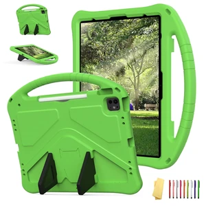 UUcovers for iPad Pro 12.9 inch Kids Case 6th/5th/4th/3rd Generation (2022/2021/2020/2018) with Kickstand/Pencil Holder/Handle Stand Lightweight Soft EVA Shockproof Heavy Duty Protective Cover, Green UUcovers for iPad Pro 12.9 inch Kids Case 6th/5th/4th/3rd Generation (2022/2021/2020/2018) with Kickstand/Pencil Holder/Handle Stand Lightweight Soft EVA Shockproof Heavy Duty Protective Cover, Green