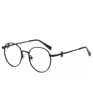 Firmoo Blue Light Blocking Glasses for Woman, Black Retro Round Metal Frame Anti Eyestrain UV400 Computer Gaming Glasses Bow165 Firmoo Blue Light Blocking Glasses for Woman, Black Retro Round Metal Frame Anti Eyestrain UV400 Computer Gaming Glasses Bow165