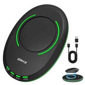 Giecy Ultra Slim Undetectable Mouse Mover, Mouse Jiggler with Adjustable Interval Timer & Breathing Light, Simulates Realistic Mouse Movement for Keeping Computer Laptop Active Office Home Remote Work Giecy Ultra Slim Undetectable Mouse Mover, Mouse Jiggler with Adjustable Interval Timer & Breathing Light, Simulates Realistic Mouse Movement for Keeping Computer Laptop Active Office Home Remote Work