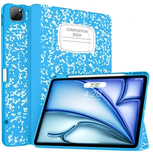 Soke Case for iPad Air 13 Inch (M4/M3/M2,2026-2024), Book Blue Soke Case for iPad Air 13 Inch (M4/M3/M2,2026-2024), Book Blue