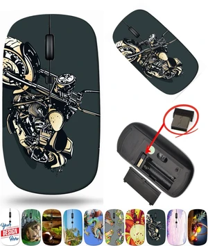 maizi Computer Mouse Wireless for PC MacBook Notebook Computer, Computer Mice Wireless Image ID: 19334236 Vintage Motorcycle is Lightweight 2.4G with USB Receiver Printed in USA maizi Computer Mouse Wireless for PC MacBook Notebook Computer, Computer Mice Wireless Image ID: 19334236 Vintage Motorcycle is Lightweight 2.4G with USB Receiver Printed in USA