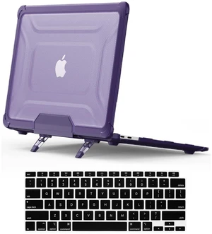 Rugged Case for MacBook Pro 14 inch M5 2026-2021 M4 M3 M2 M1 Pro Max,Purple Rugged Case for MacBook Pro 14 inch M5 2026-2021 M4 M3 M2 M1 Pro Max,Purple