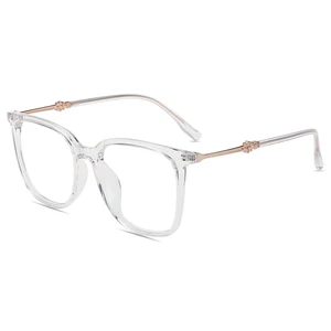 Firmoo Square Blue Light Blocking Glasses Reduce Eye Strain Computer Gaming Eyeglasses Bluelight Glasses for Woman/Men, Clear Firmoo Square Blue Light Blocking Glasses Reduce Eye Strain Computer Gaming Eyeglasses Bluelight Glasses for Woman/Men, Clear